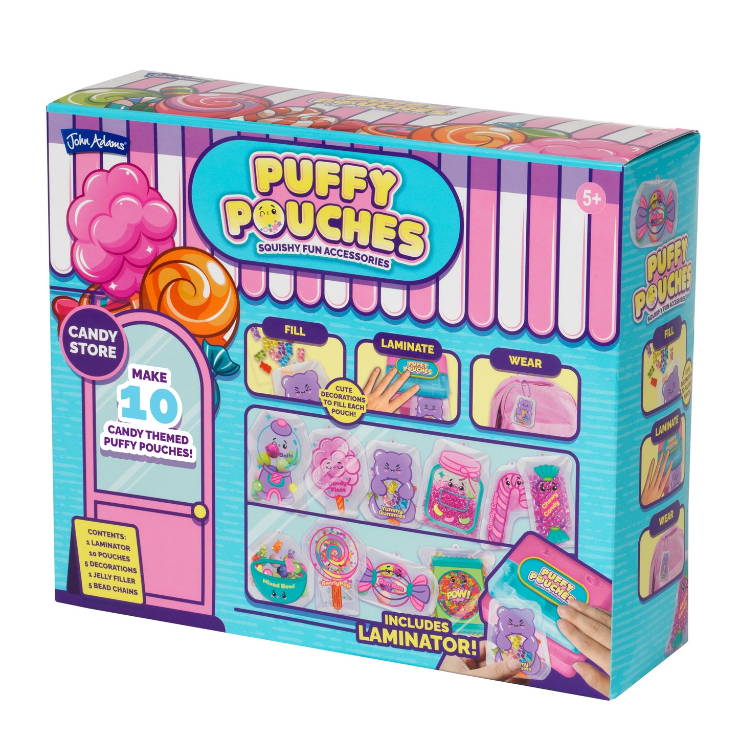 Puffy Pouches Themed Set - Candy Store