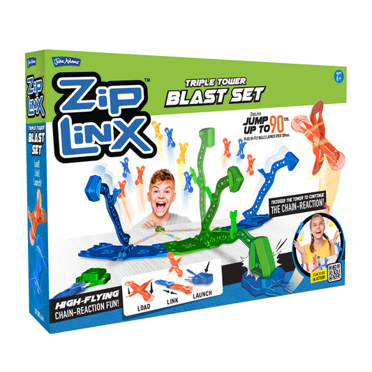 ZipLinx Power Triple Tower Blast Set