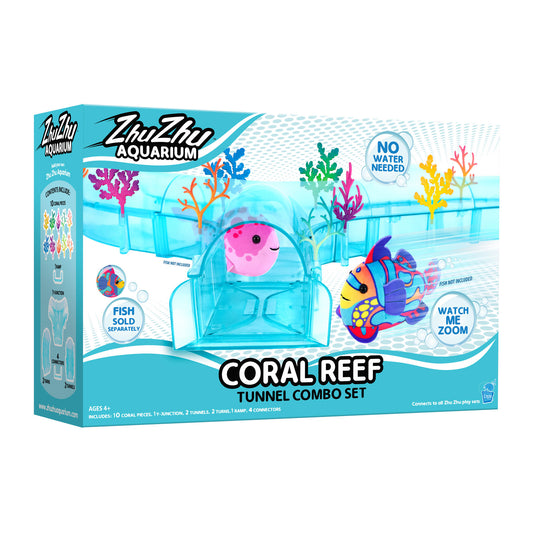 Zhu Zhu Pets - Zhu Zhu Aquarium Coral Reef Tunnel Playset (Fish NOT included)