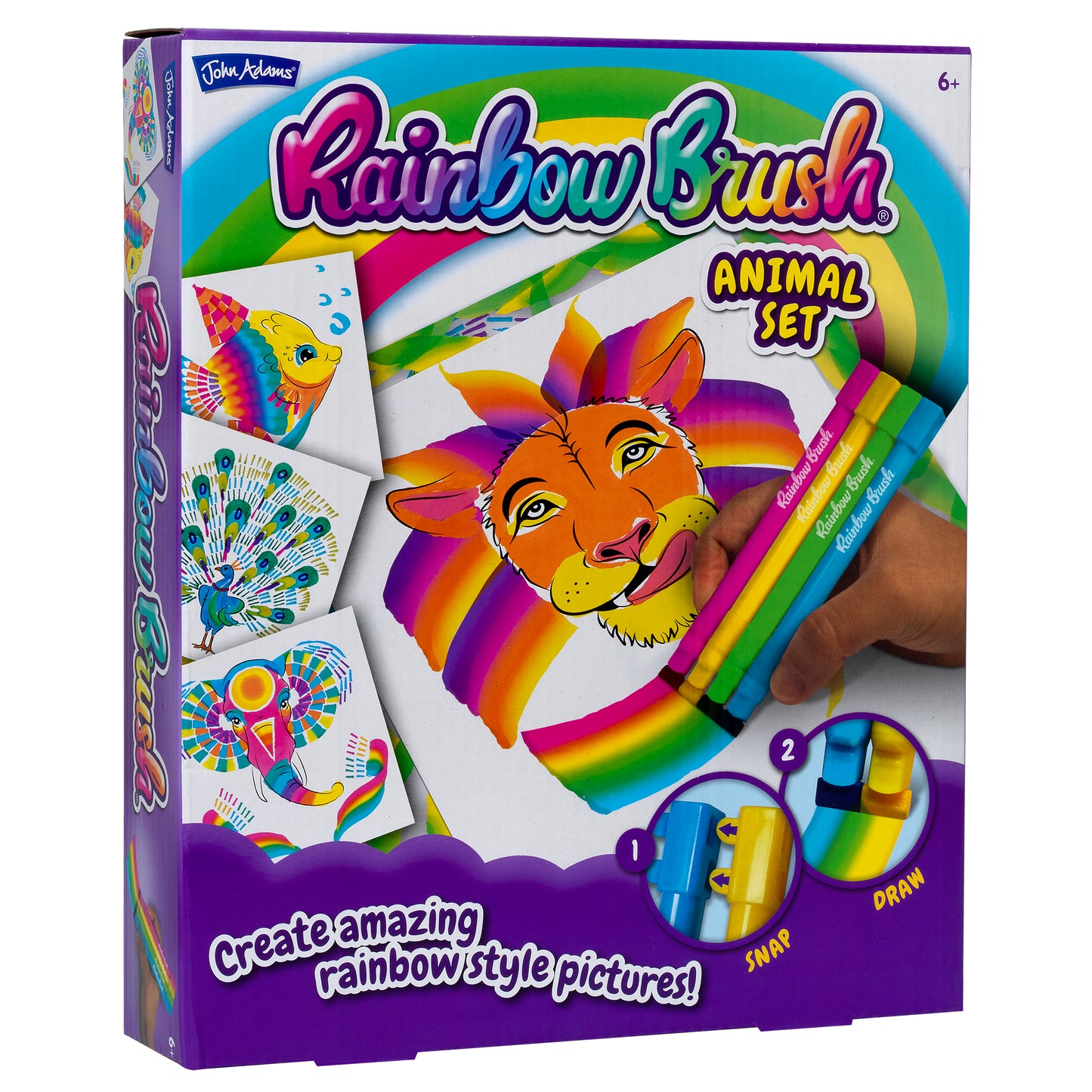 Rainbow Brush Animals Activity Set