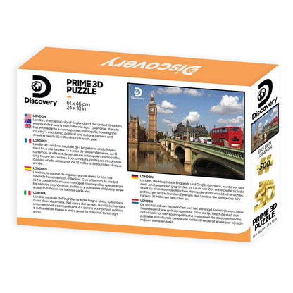 Prime 3D Discovery Big Ben London Puzzle