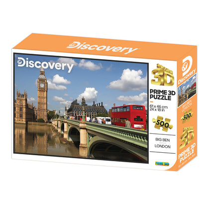 Prime 3D Discovery Big Ben London Puzzle