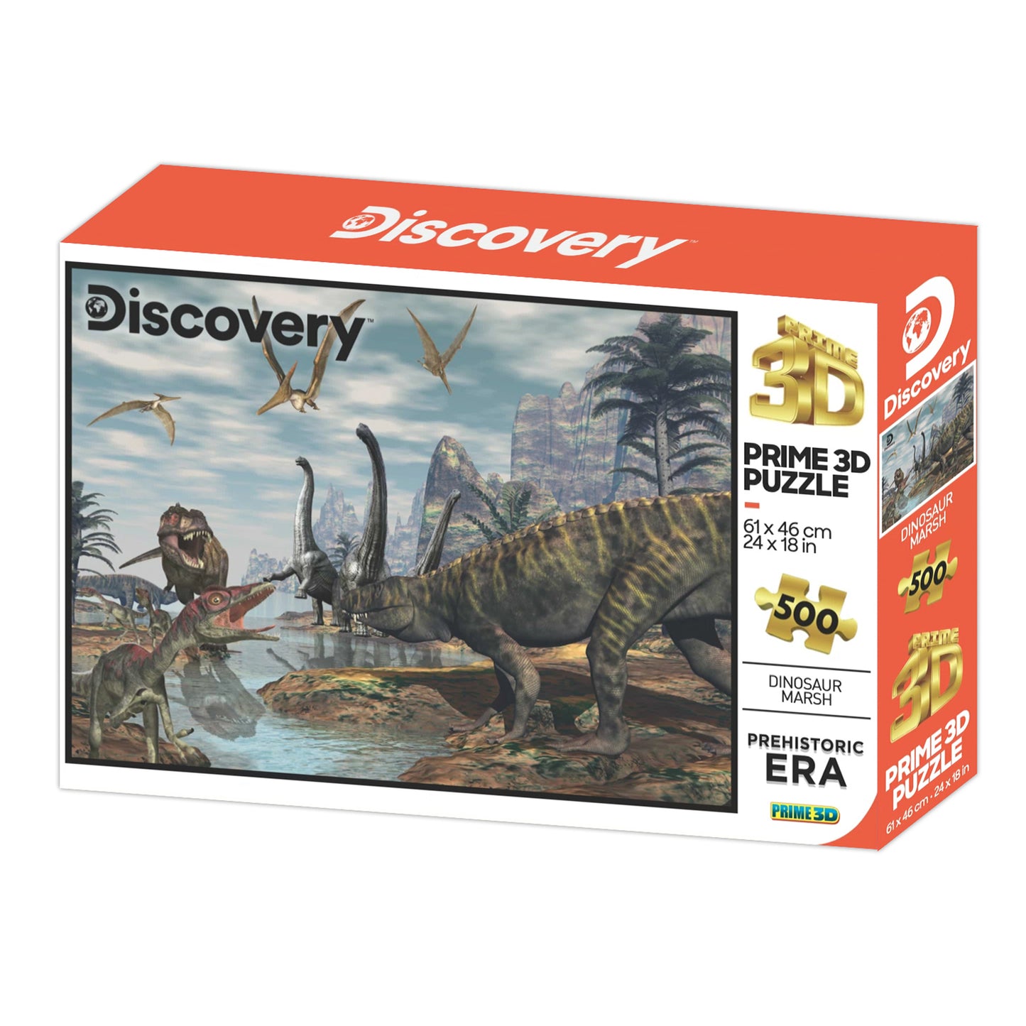 Prime 3D Discovery Dinosaur Marsh Puzzle