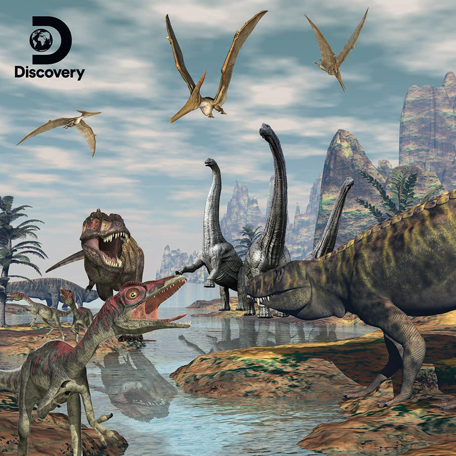 Prime 3D Discovery Dinosaur Marsh Puzzle