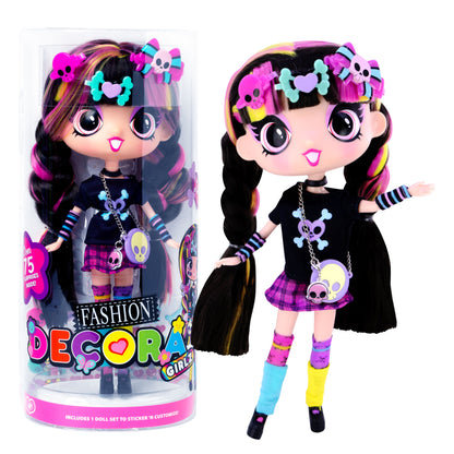 Decora Girlz Sticker ‘n’ Style 11" Collectable Fashion Doll - Luna