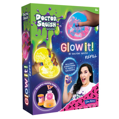 Doctor Squish Squishy Maker Refill Glow it Pack