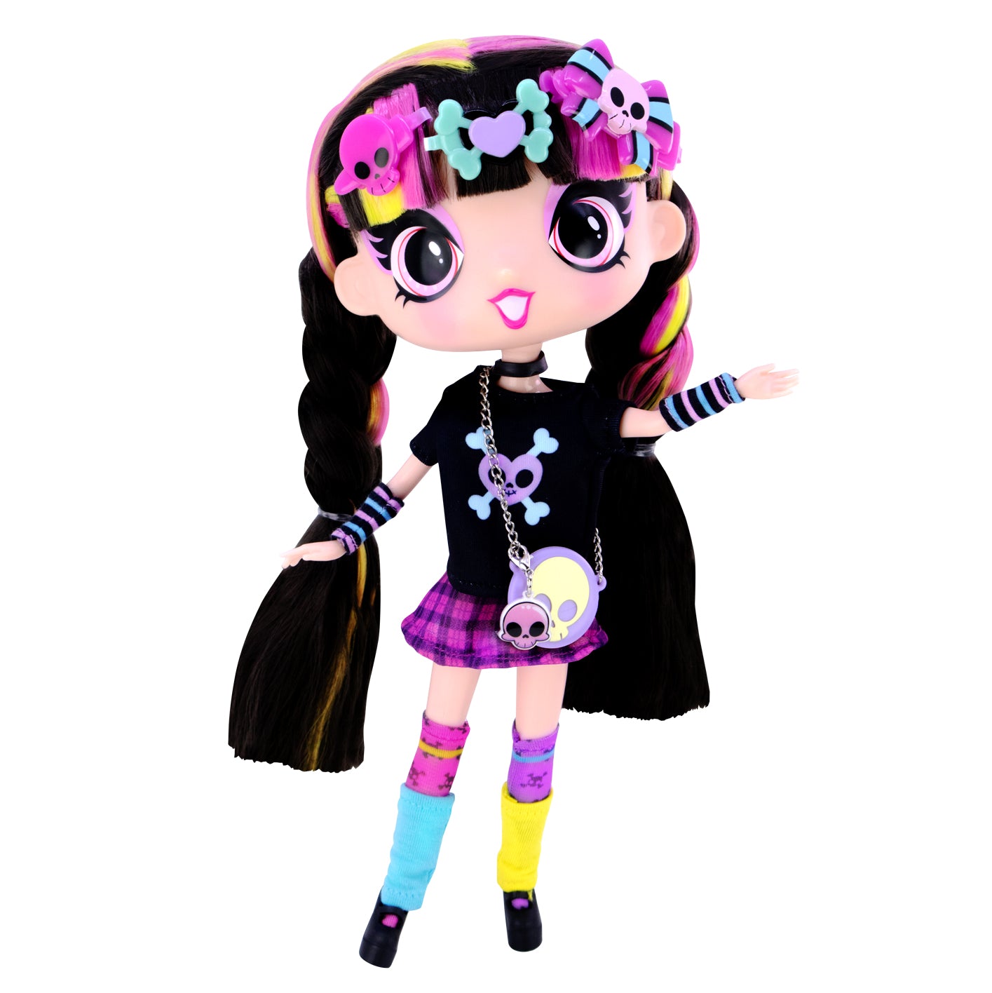 Decora Girlz Sticker ‘n’ Style 11" Collectable Fashion Doll - Luna