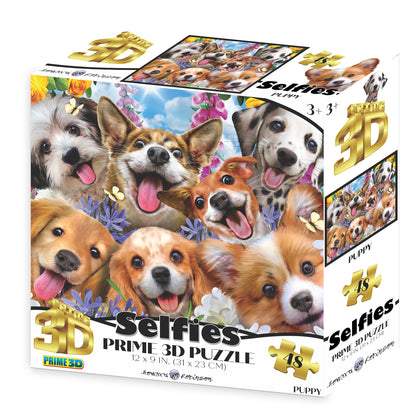 Prime 3D Howard Robinson Puppy Selfie 48 Piece Puzzle