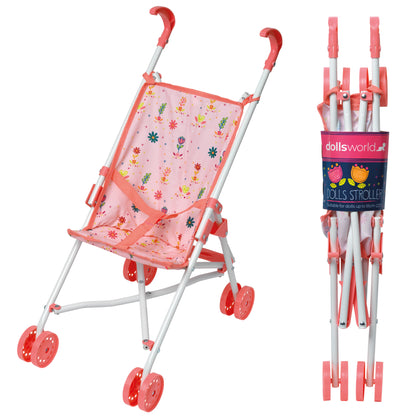 Dolls World Stroller - suitable for dolls up to 56cm