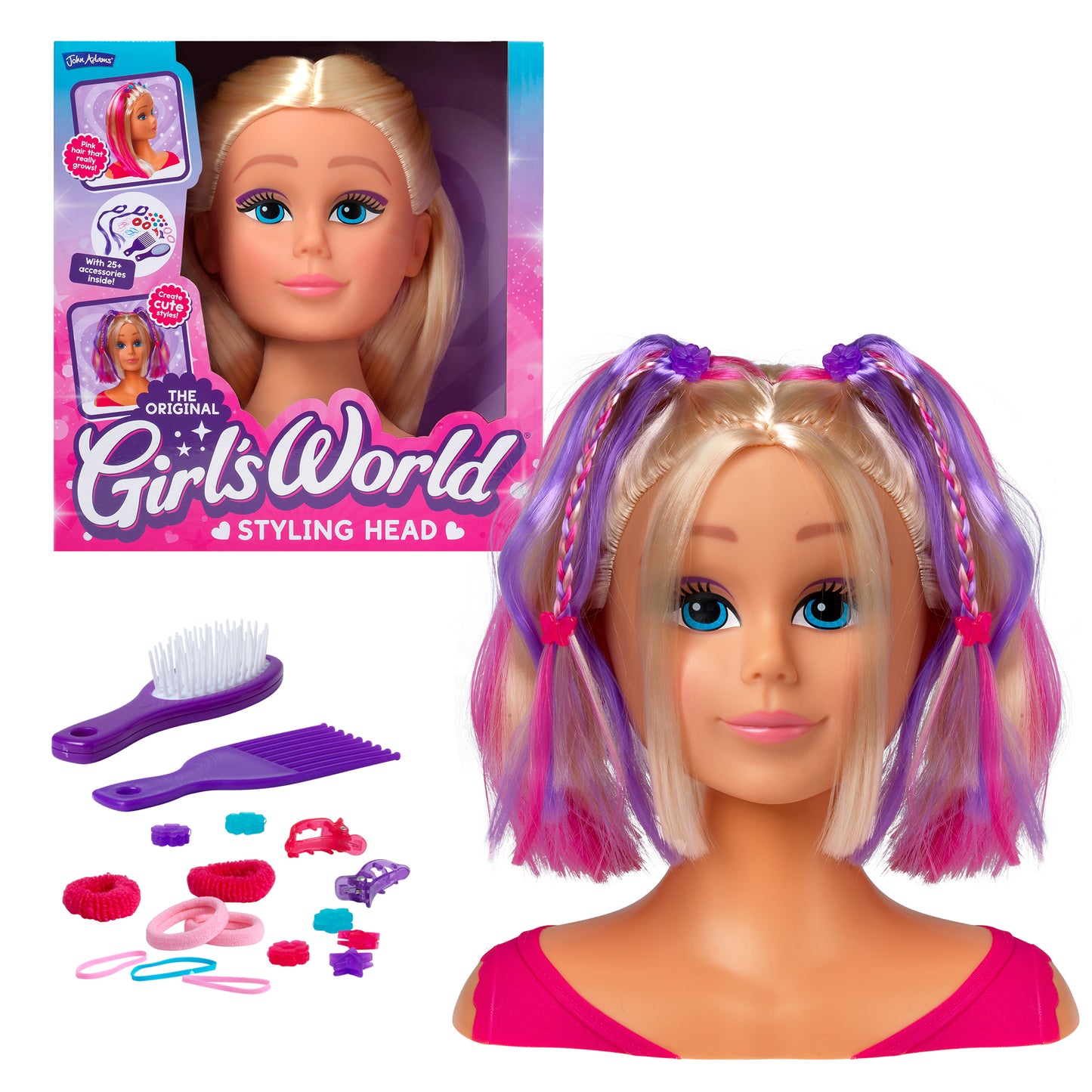 Girl's World Styling Head