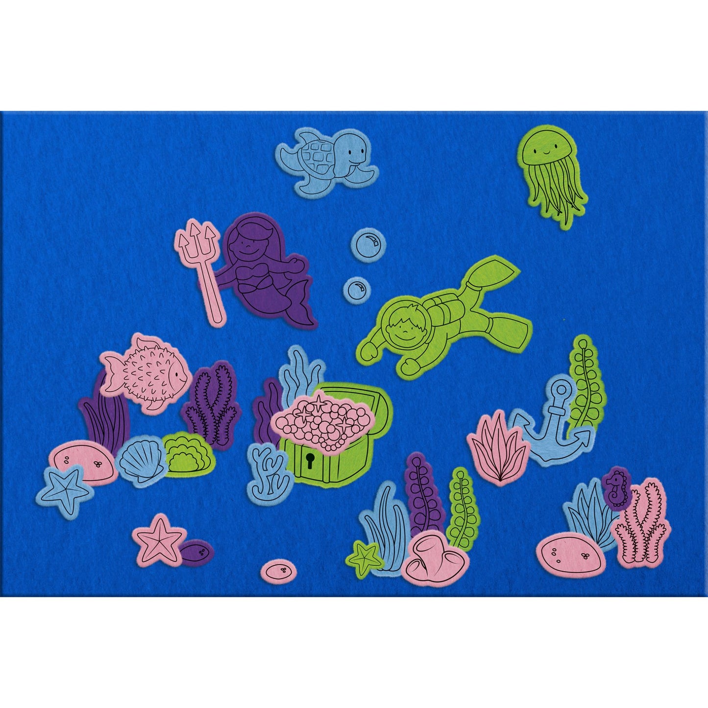 Fuzzy-Felt Under The Sea