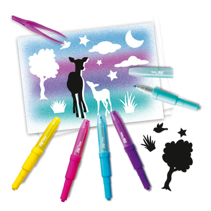 BLOPENS Silhouette Stencil Set