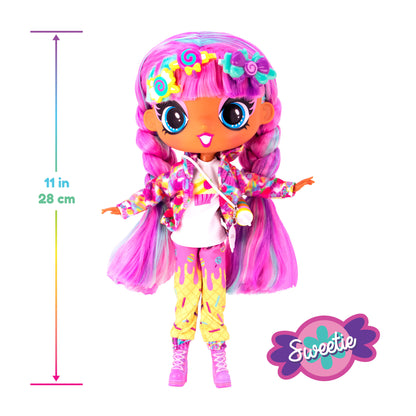 Decora Girlz Sticker ‘n’ Style 11" Collectable Fashion Doll - Sweetie