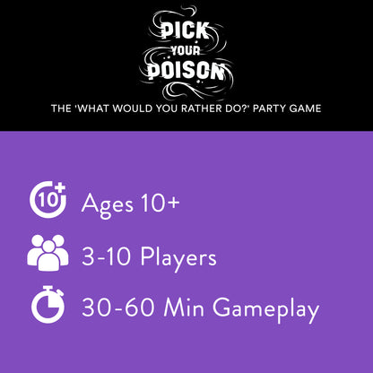 Pick Your Poison Family Game