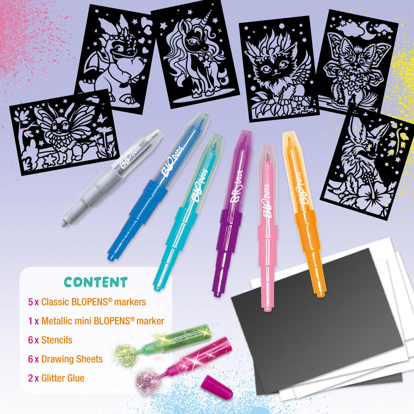 Blopens X-Tra Glitter Creatures