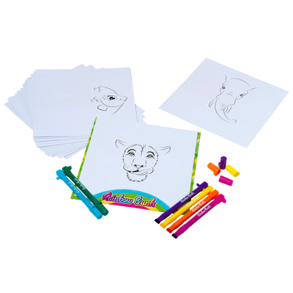 Rainbow Brush Animals Activity Set