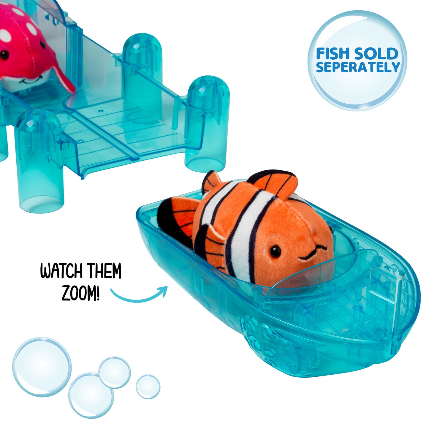 Zhu Zhu Pets - Zhu Zhu Aquarium Speedboat and Dock Playset (Fish NOT included)