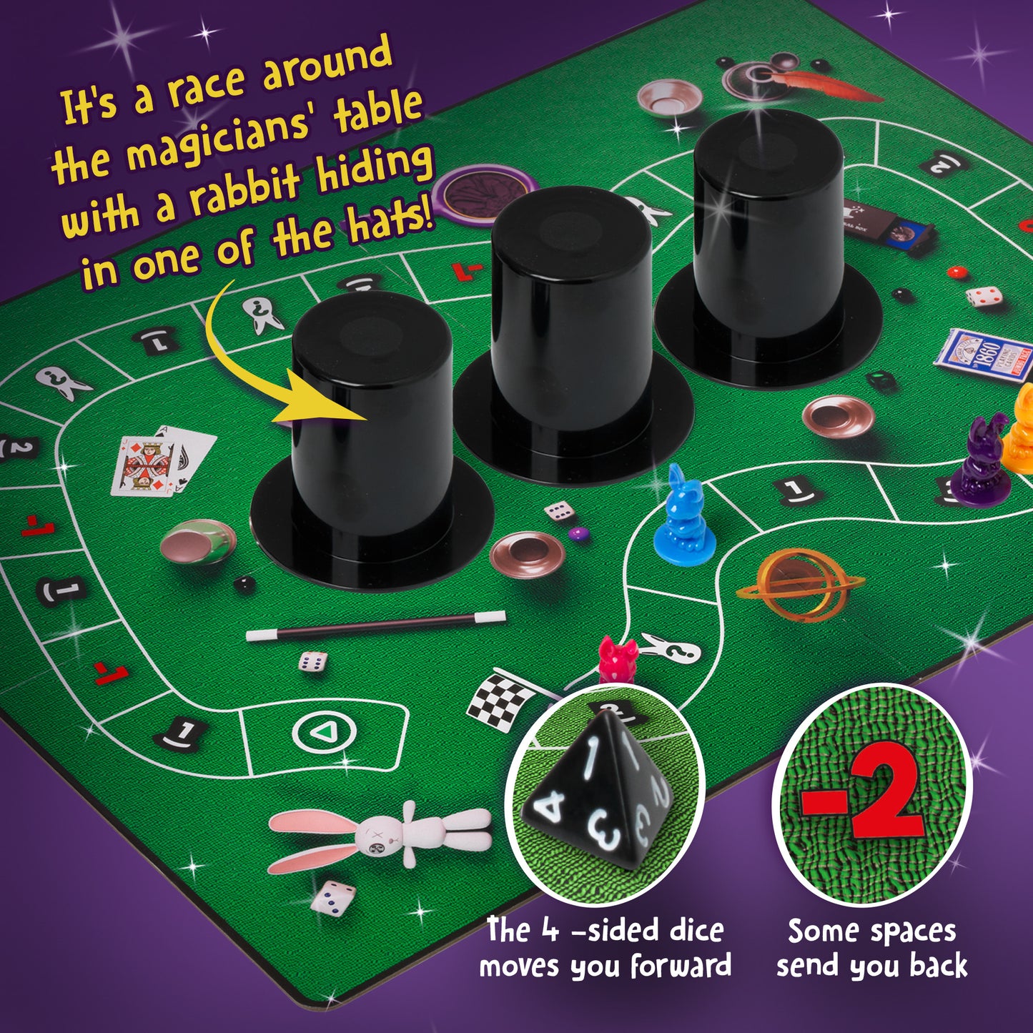 The Magic Rabbit In A Hat Race Game