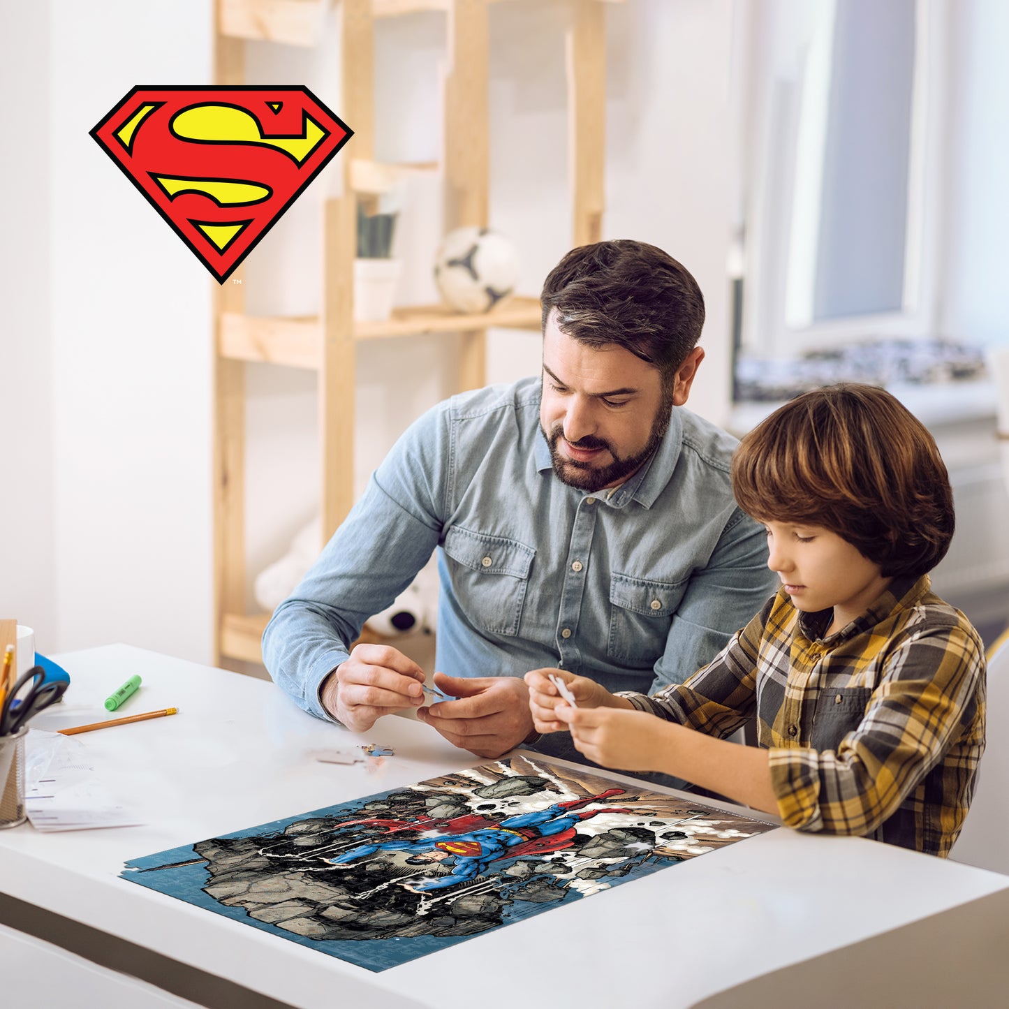 Prime 3D DC Comics Superman Super Strength 300 Piece Puzzle