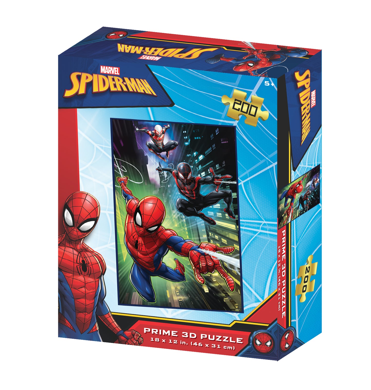 Prime 3D Marvel Spider-Man 200 Piece Puzzle