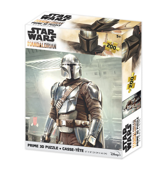 Prime 3D Star Wars The Mandalorian 200 Piece Puzzle