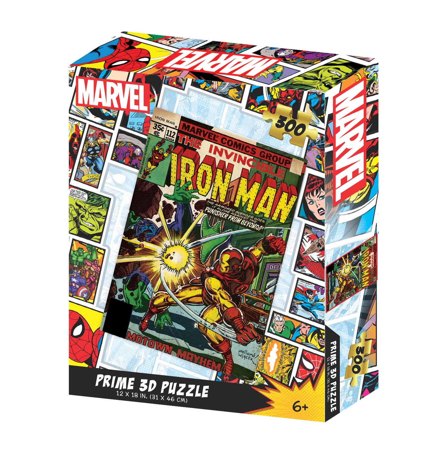 Prime 3D Marvel Iron Man 300 Piece Puzzle