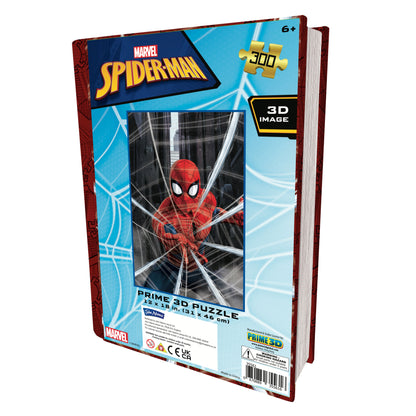 Prime 3D Marvel Spider-Man 300 Piece Puzzle Collectible Tin