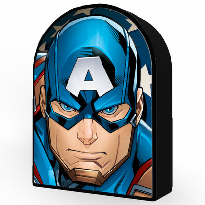 Prime 3D Marvel Captain America 300 Piece Puzzle Collectible Tin