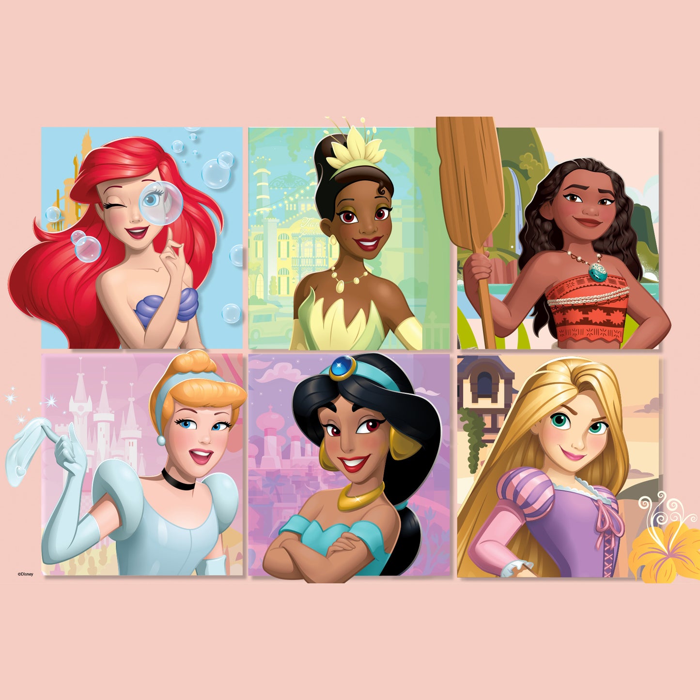 Prime 3D/2D Disney Princess 200 Piece Double-Sided Puzzle