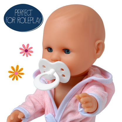 Dolls World Dribbles 30cm Drink and Wet doll  - For ages 18 months+