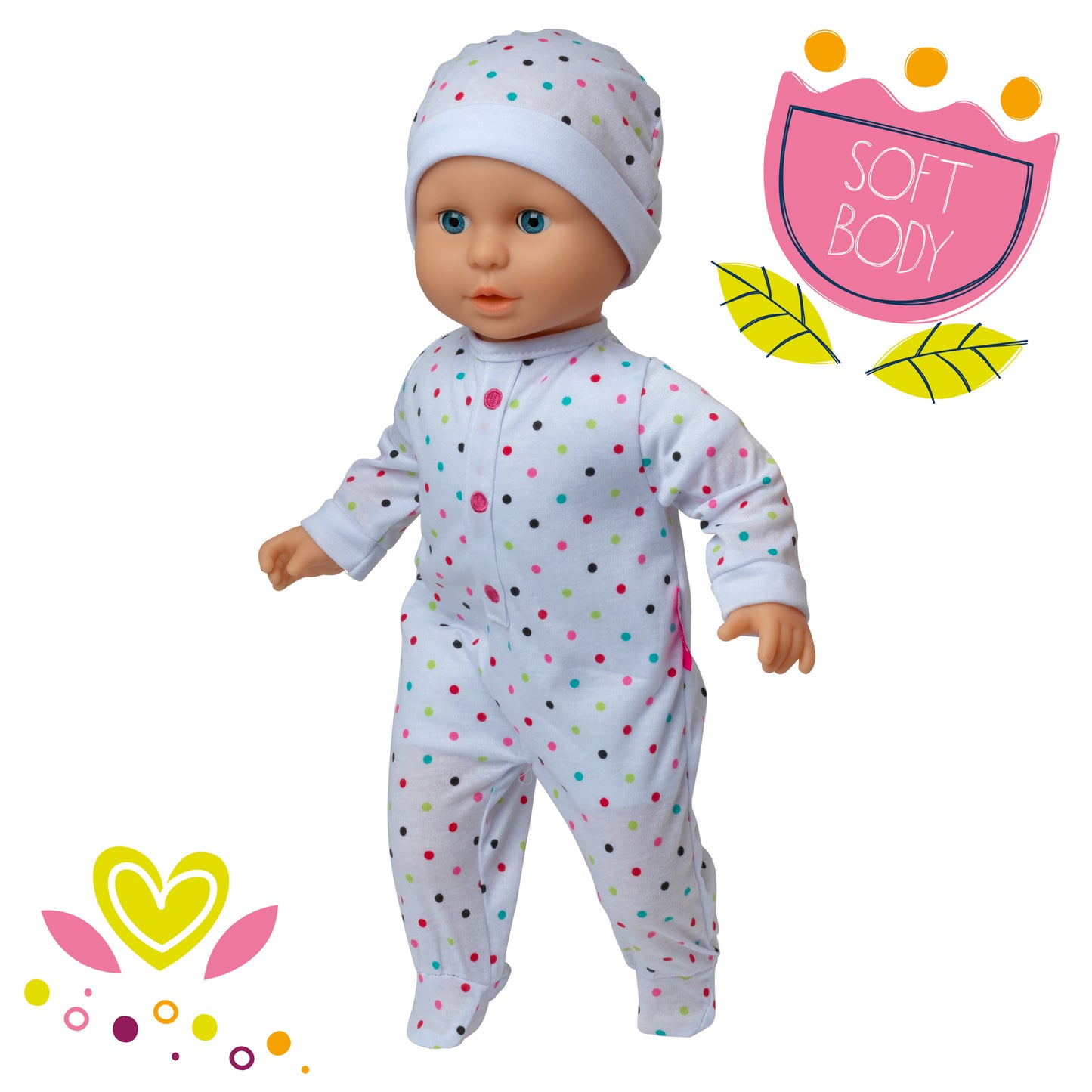 Dolls World Dolly Doctor 46cm Soft Bodied Doll - For ages 3+