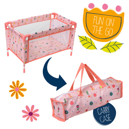Dolls World Travel Carry Cot Accessory Set -  For ages 3+