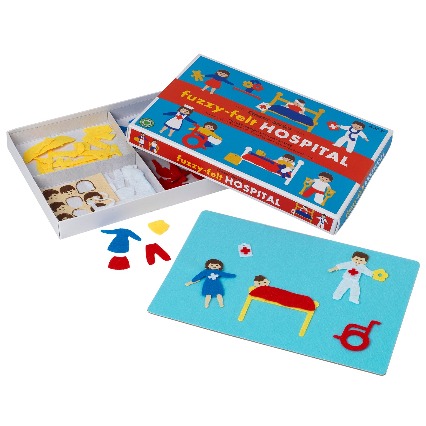 Fuzzy-Felt Retro - Hospital