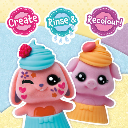 Fuzzikins Baby Cakes Peach Melba Cakes (Peachy Piggy & Raspberry Rabbit)