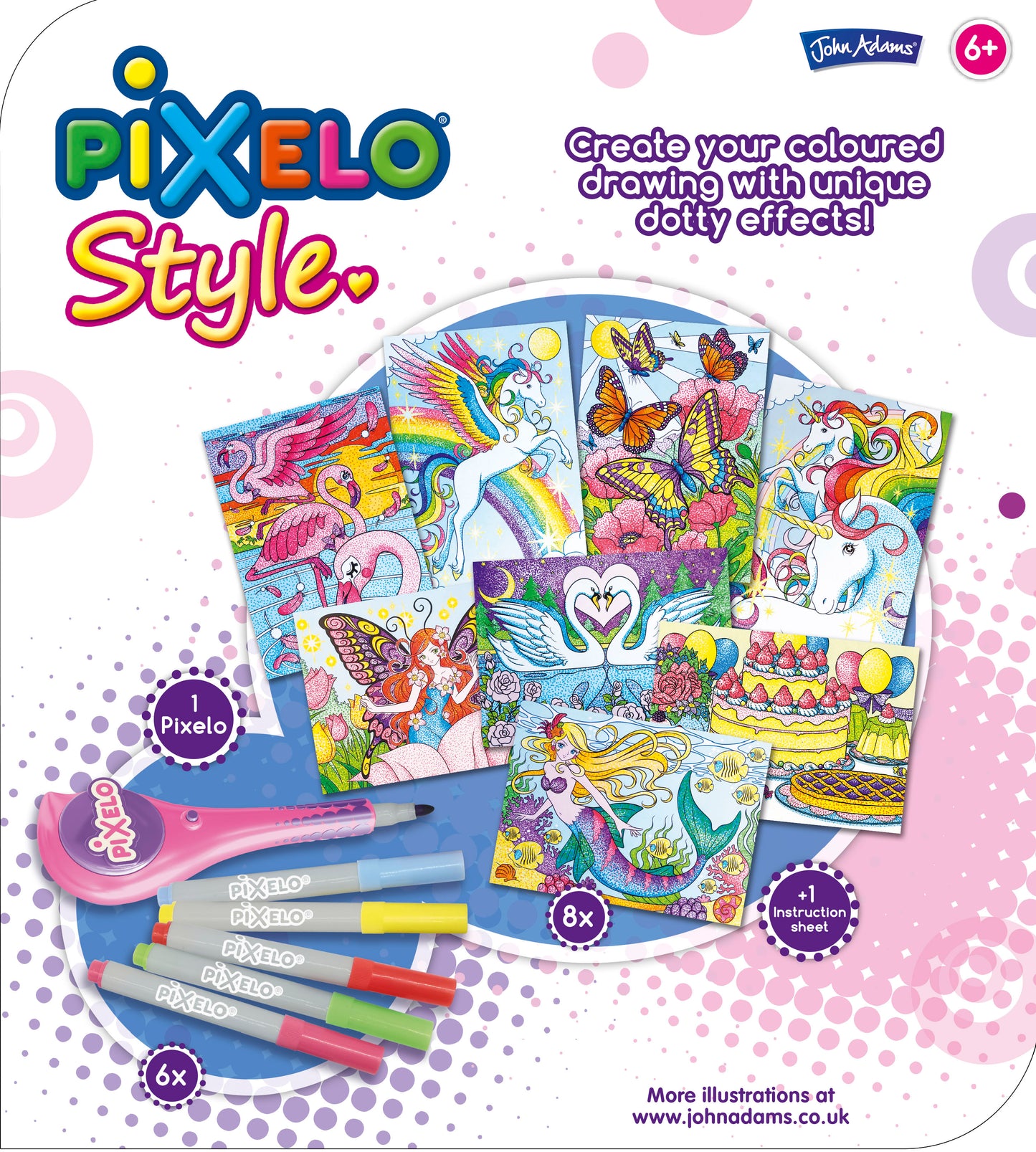 PIXELO STYLE - Children's Activity Dotty Art Craft