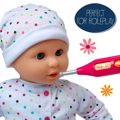 Dolls World Dolly Doctor 46cm Soft Bodied Doll - For ages 3+