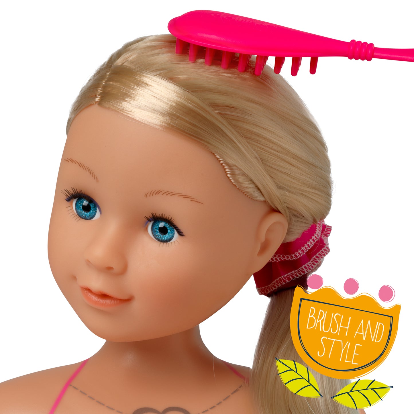 Dolls World Ashley Styling Head Playset - For ages 3+