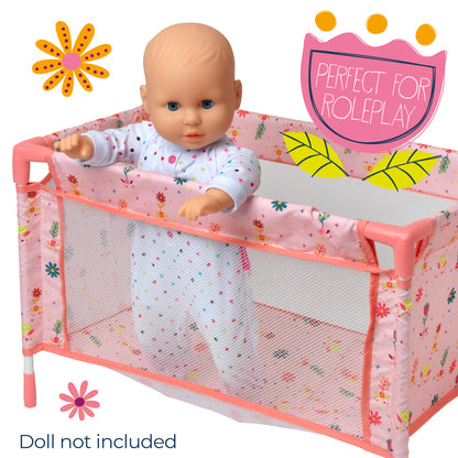 Dolls World Travel Carry Cot Accessory Set -  For ages 3+