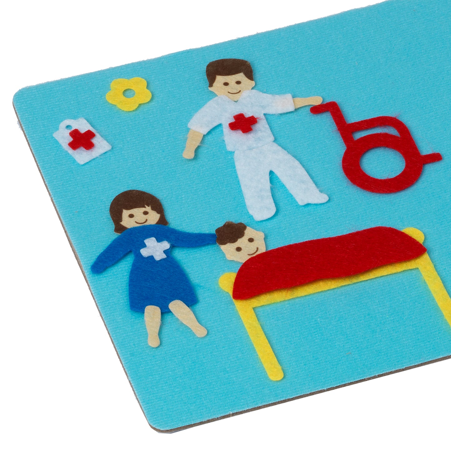 Fuzzy-Felt Retro - Hospital