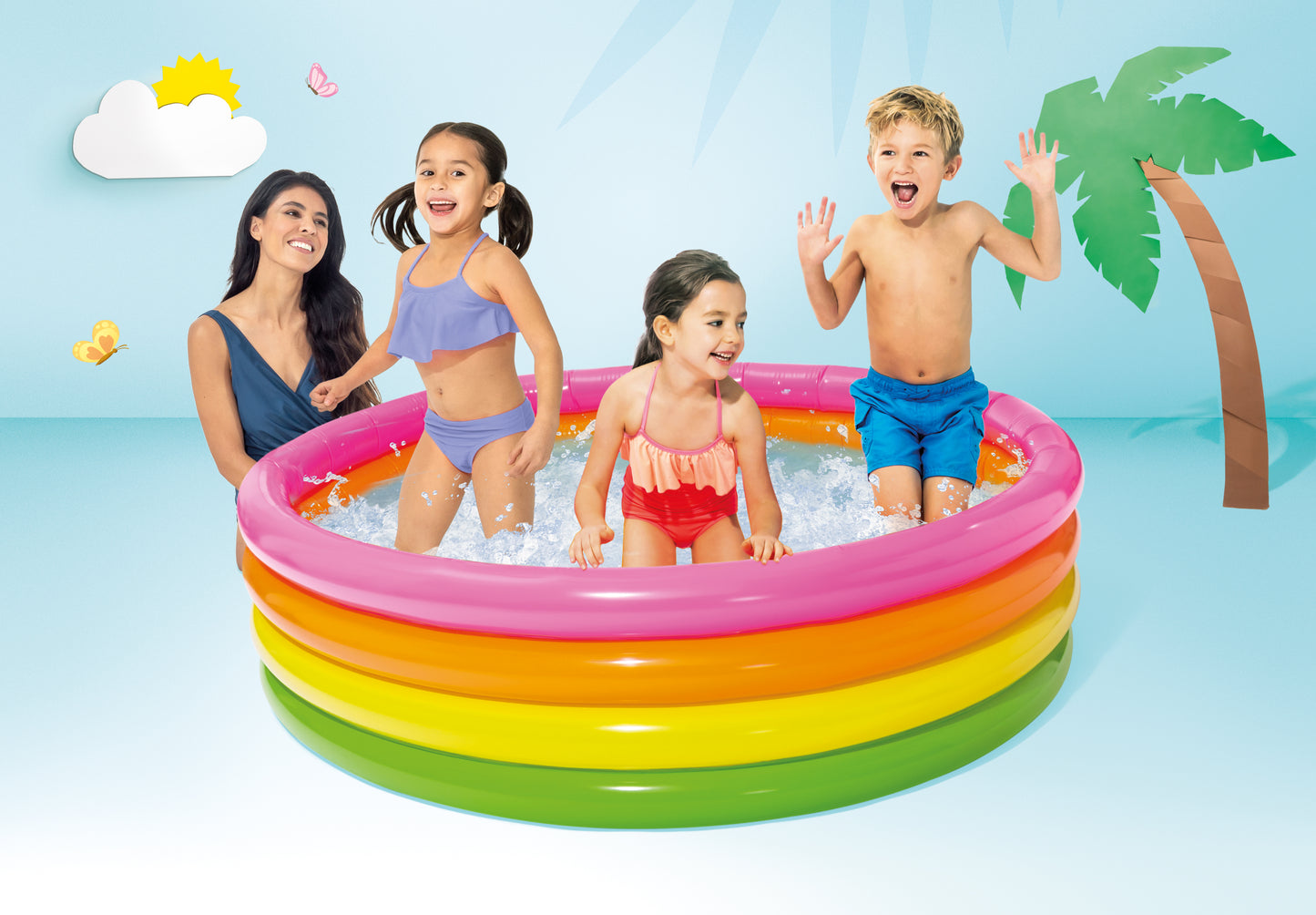 66'' Sunset Glow Pool