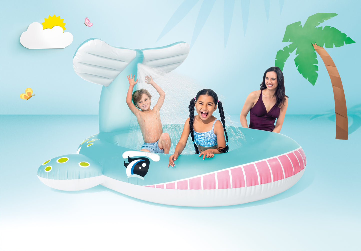 Whale Spray Pool