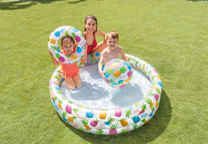 INTEX 52" Inflatable Pineapple Play Pool Set