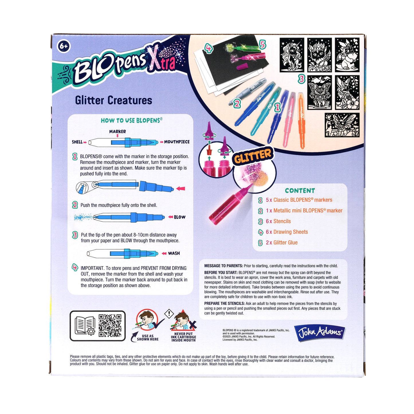Blopens X-Tra Glitter Creatures