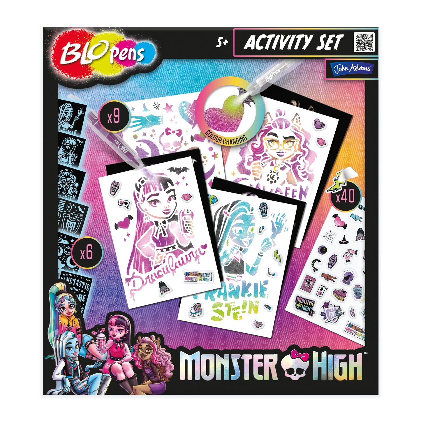 BLOPENS Monster High Activity Set