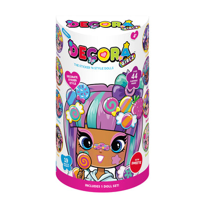 Decora Girlz Sticker 'n' Style 5" Fashion Dolls - Sweetie