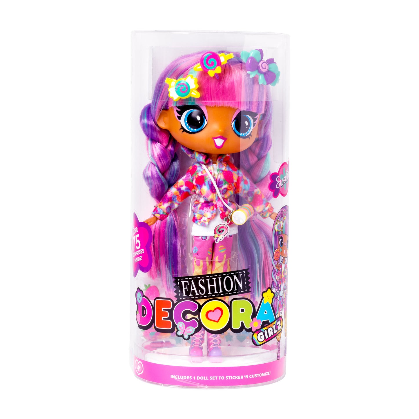 Decora Girlz Sticker ‘n’ Style 11" Collectable Fashion Doll - Sweetie