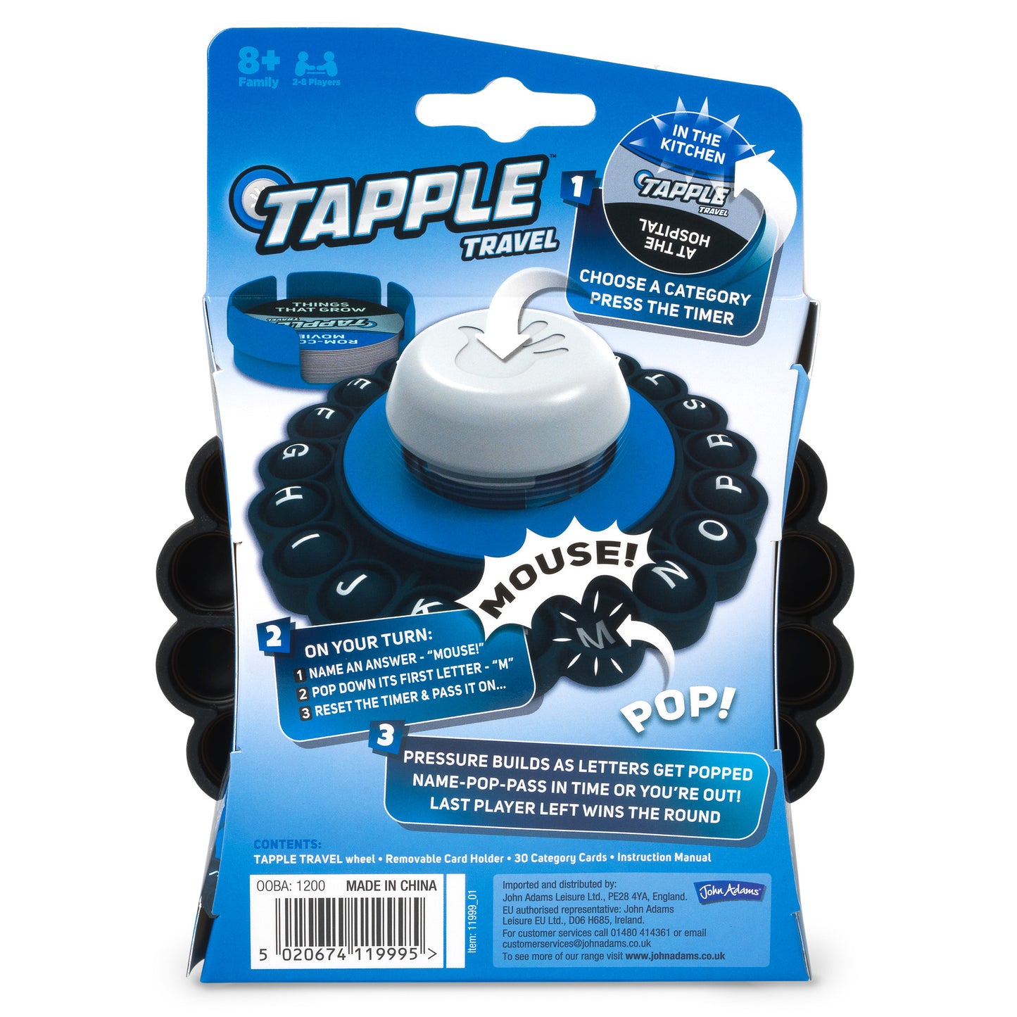 Tapple Travel Game