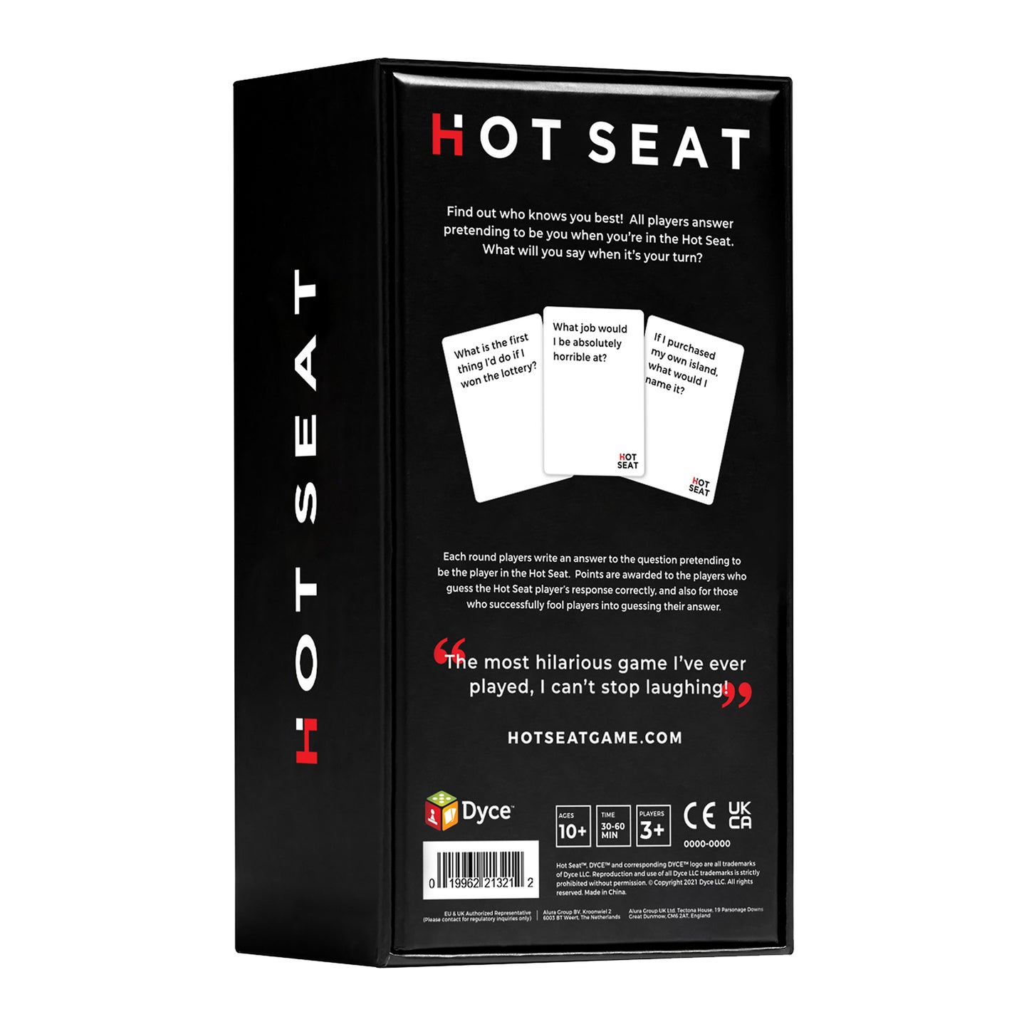 Hot Seat Family Party Game