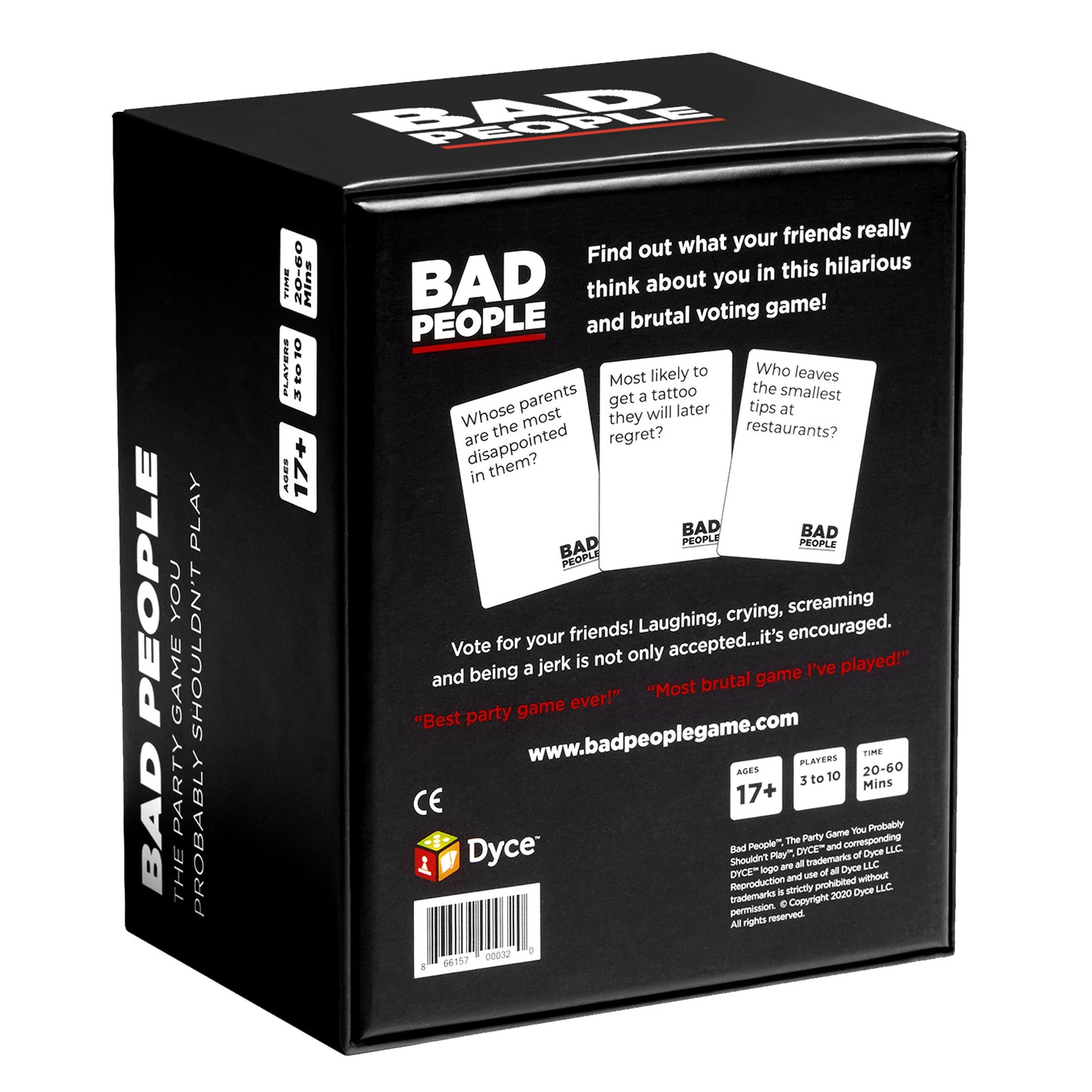 Bad People Adult Party Game