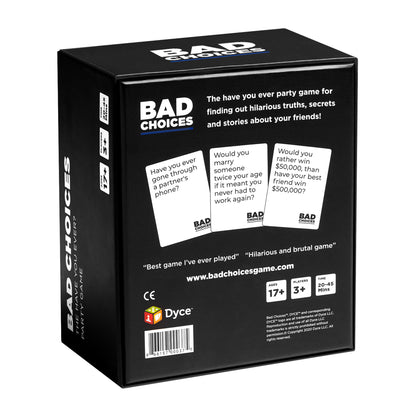 Bad Choices Adult Party Game